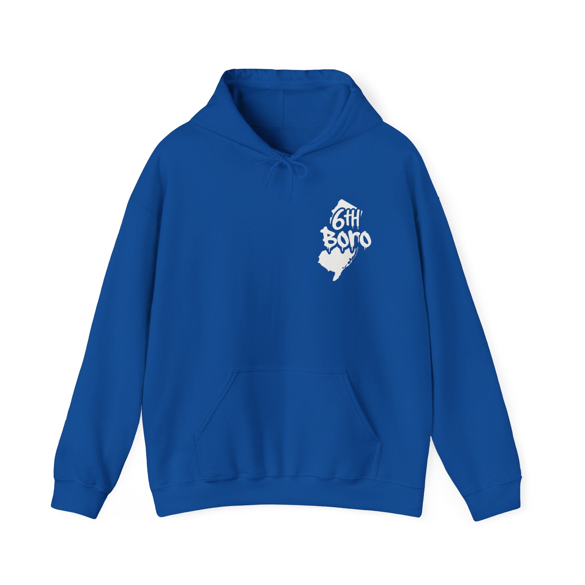 Hustle Like a Jersey Girl | Unisex Midweight Hoodie | NJ Women’s Streetwear | New Jersey Pride Clothing