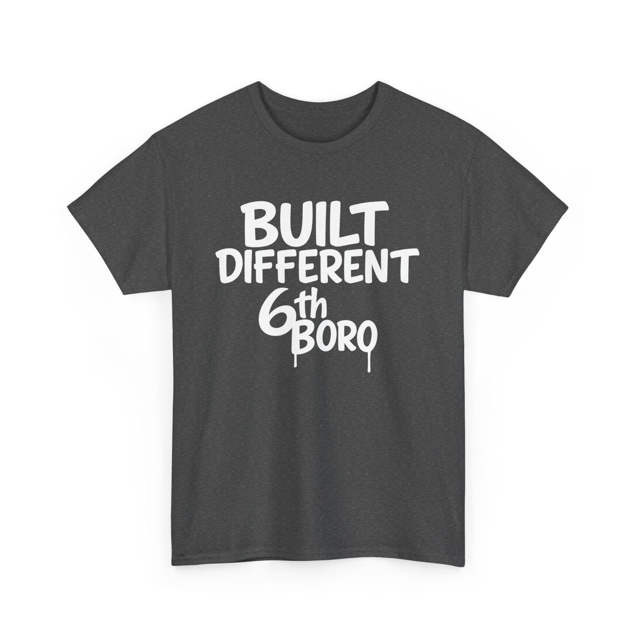 Built Different – 6th Boro | Bold Graffiti Hoodie or Tee | Jersey Streetwear | Urban NJ Clothing
