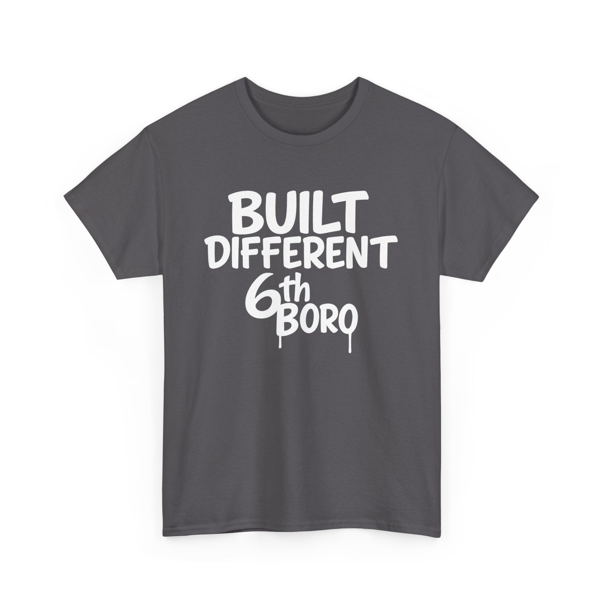 Built Different – 6th Boro | Bold Graffiti Hoodie or Tee | Jersey Streetwear | Urban NJ Clothing