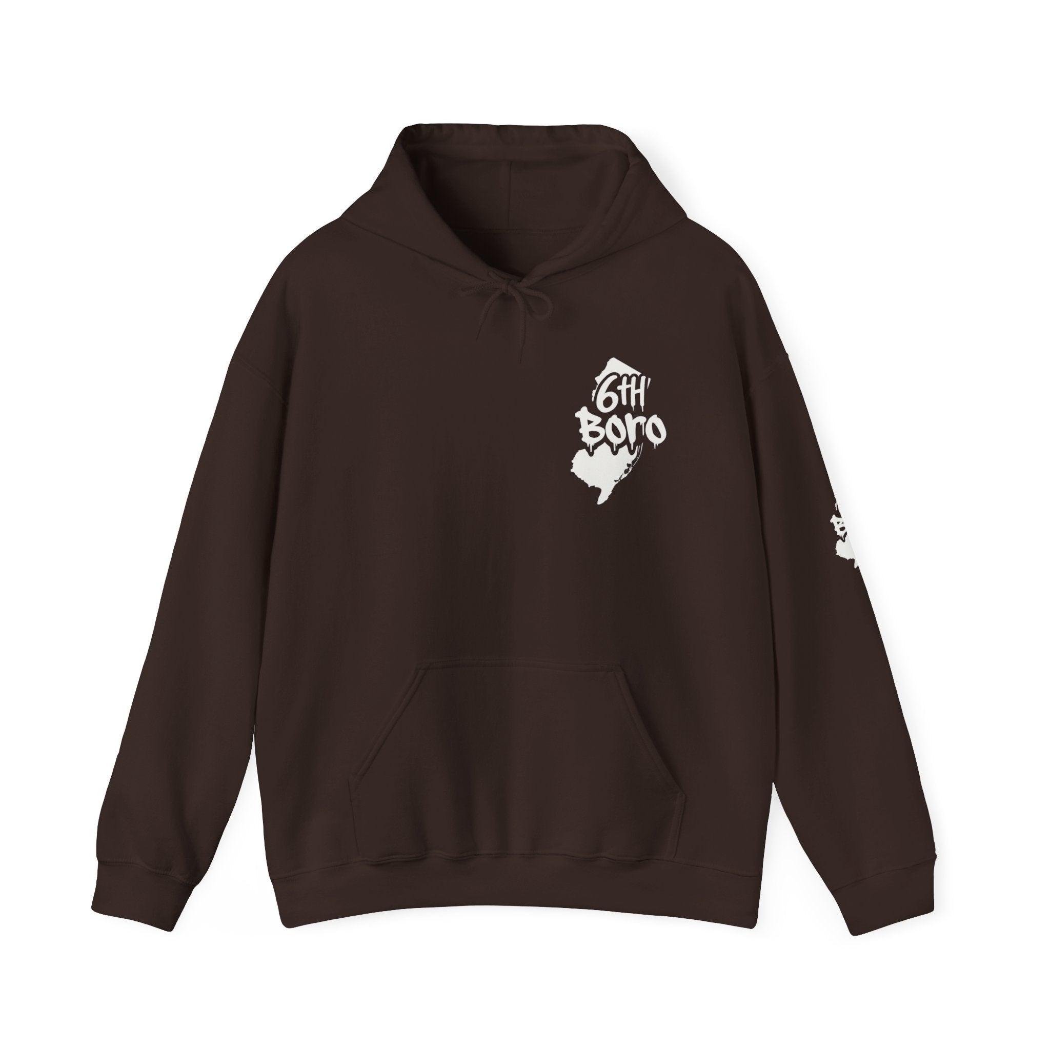 Hustle Like a Jersey Girl | Unisex Midweight Hoodie | NJ Women’s Streetwear | New Jersey Pride Clothing