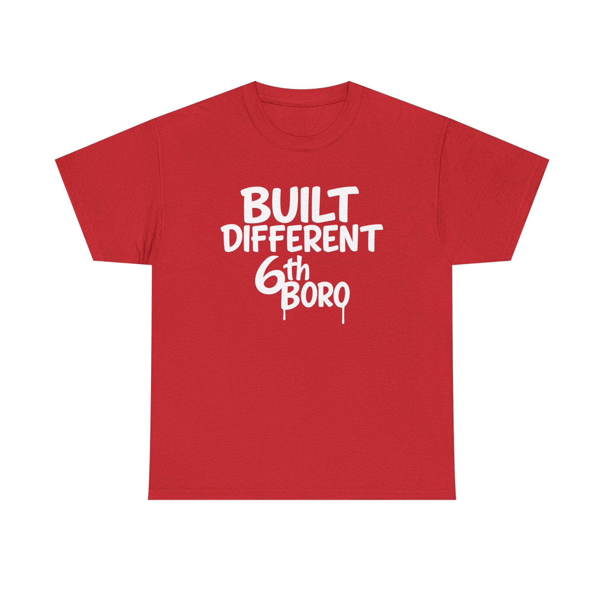 Built Different – 6th Boro | Bold Graffiti Hoodie or Tee | Jersey Streetwear | Urban NJ Clothing