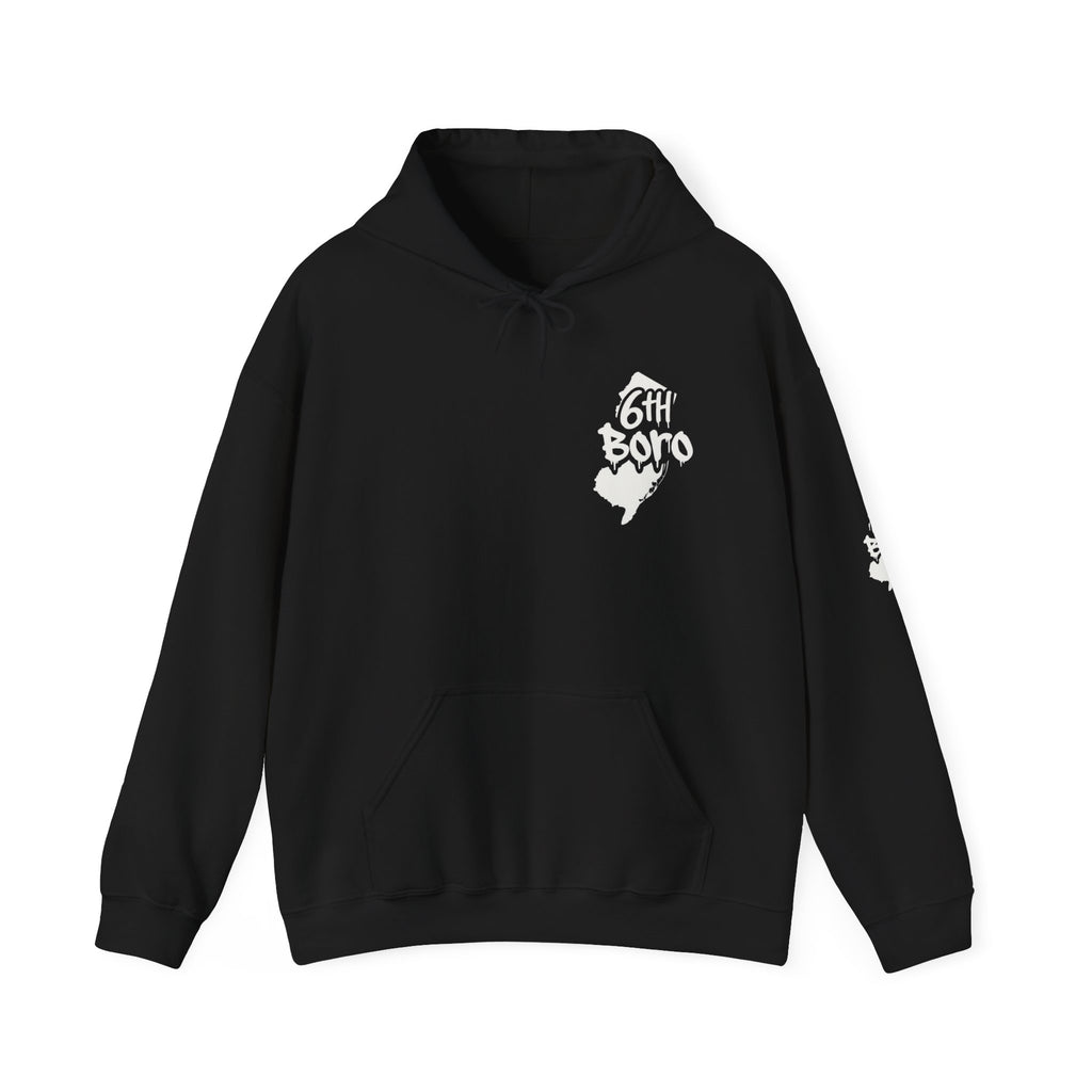 Hustle Like a Jersey Girl | Unisex Midweight Hoodie | NJ Women’s Streetwear | New Jersey Pride Clothing