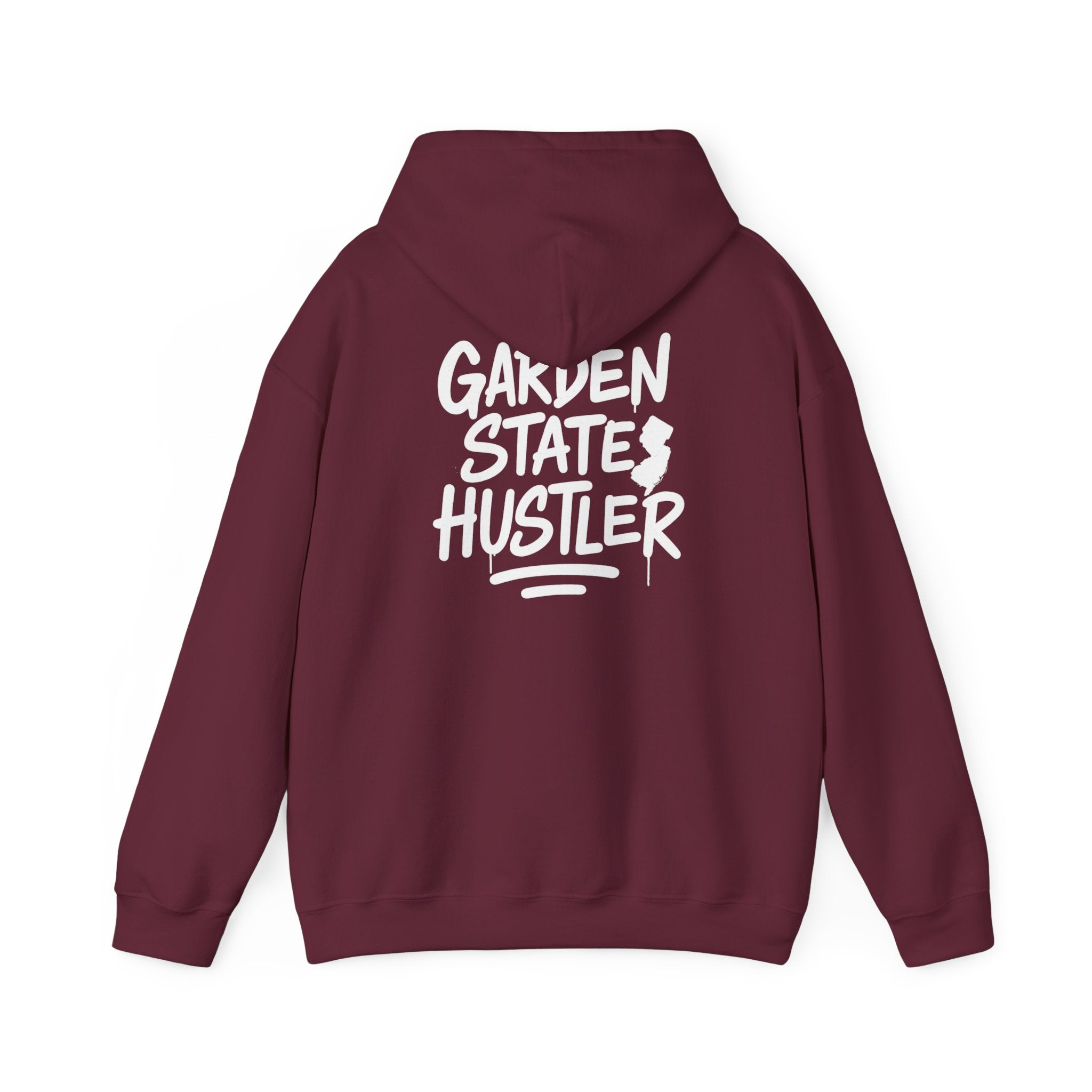 Garden State Hustler | Unisex Midweight Hoodie | NJ Streetwear | New Jersey Pride Clothing