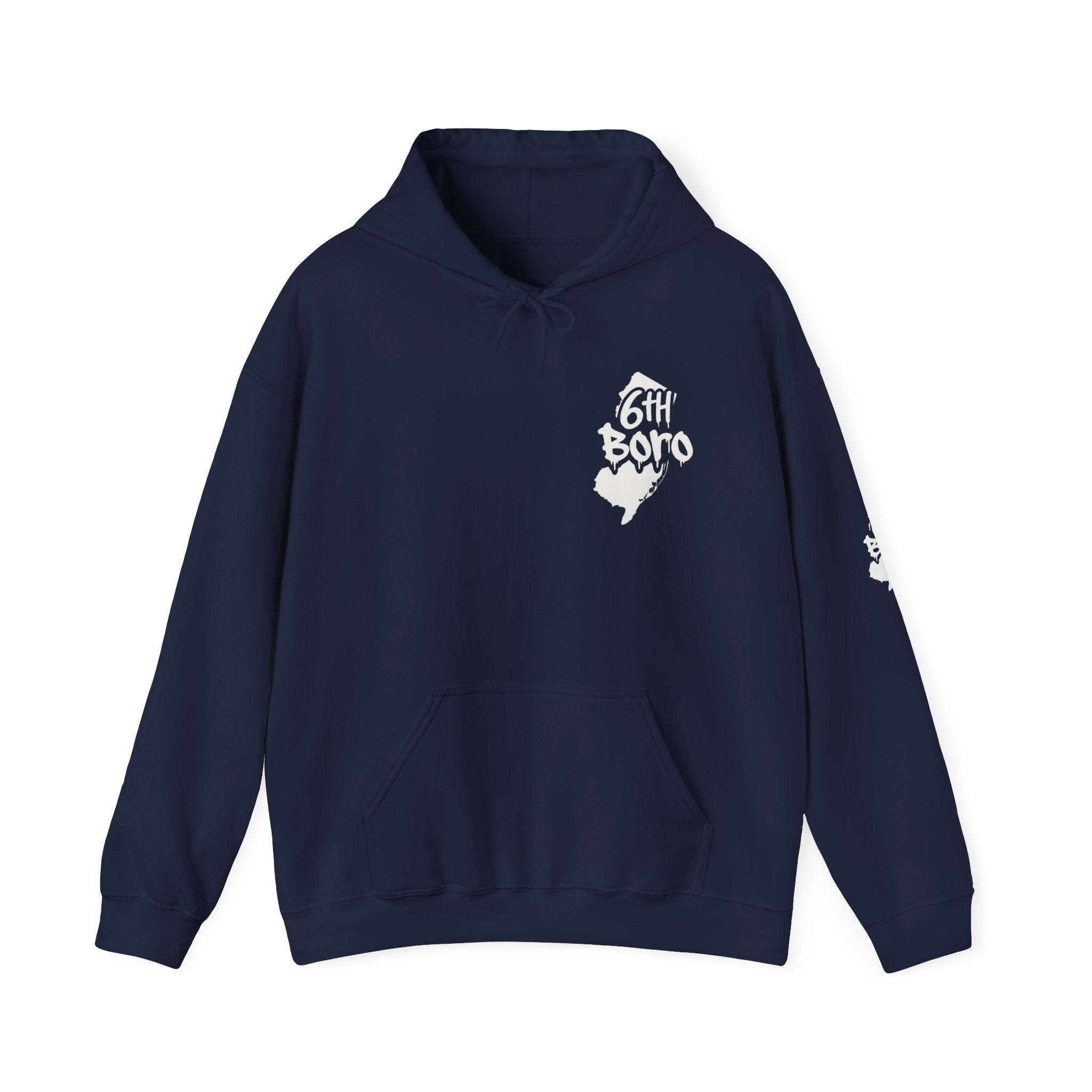Hustle Like a Jersey Girl | Unisex Midweight Hoodie | NJ Women’s Streetwear | New Jersey Pride Clothing