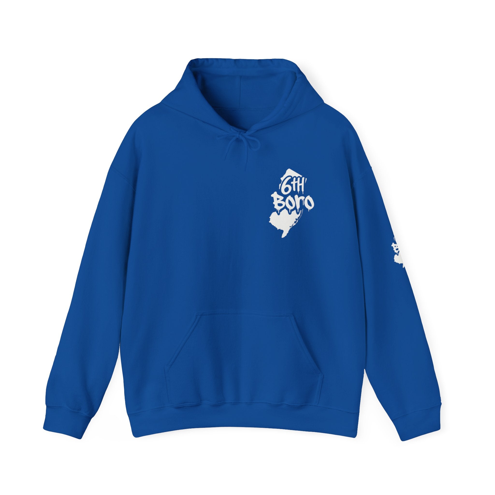Hustle Like a Jersey Girl | Unisex Midweight Hoodie | NJ Women’s Streetwear | New Jersey Pride Clothing