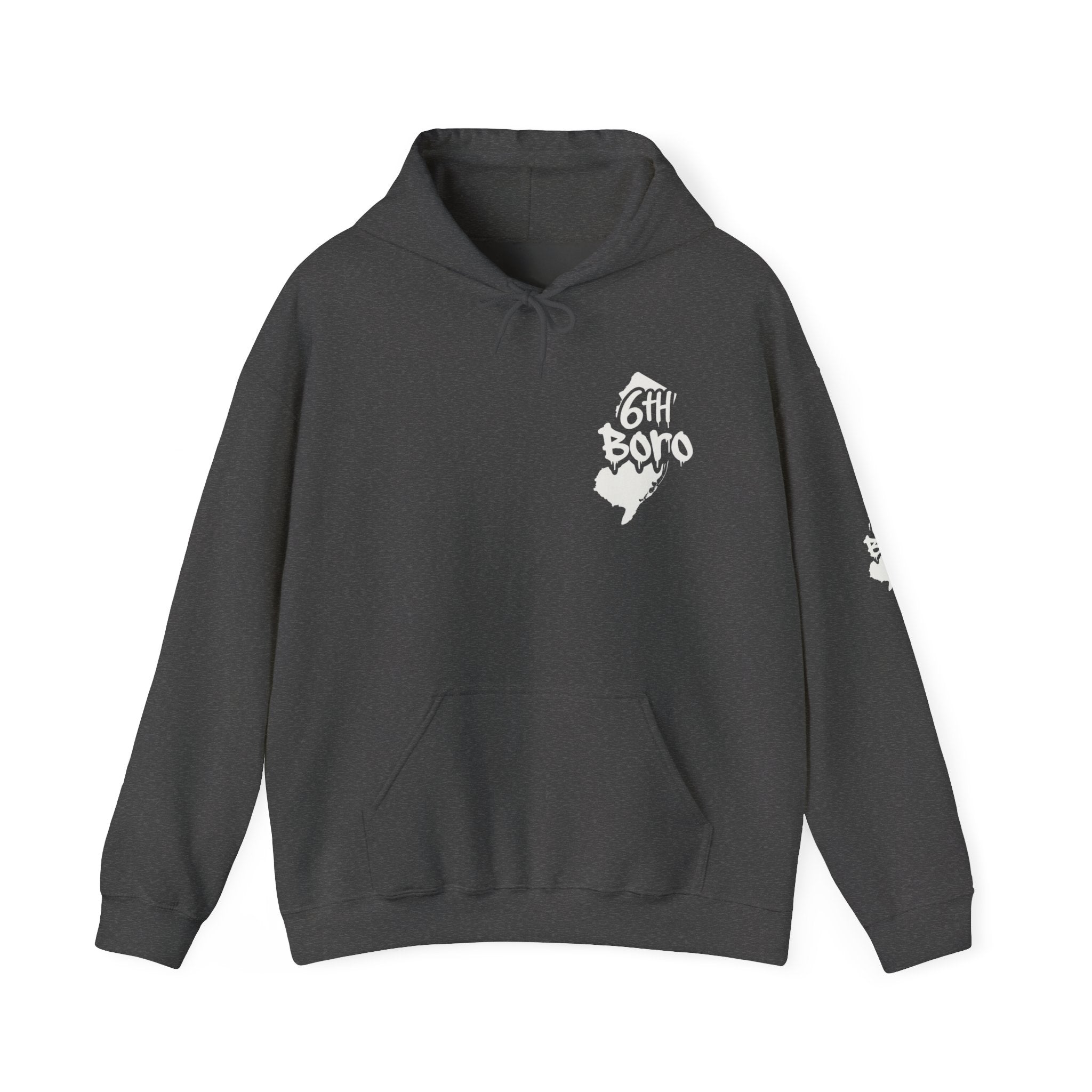 Hustle Like a Jersey Girl | Unisex Midweight Hoodie | NJ Women’s Streetwear | New Jersey Pride Clothing