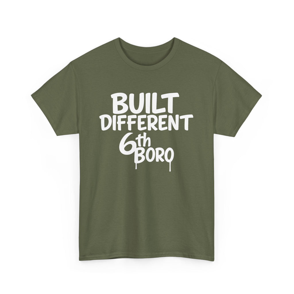 Built Different – 6th Boro | Bold Graffiti Hoodie or Tee | Jersey Streetwear | Urban NJ Clothing