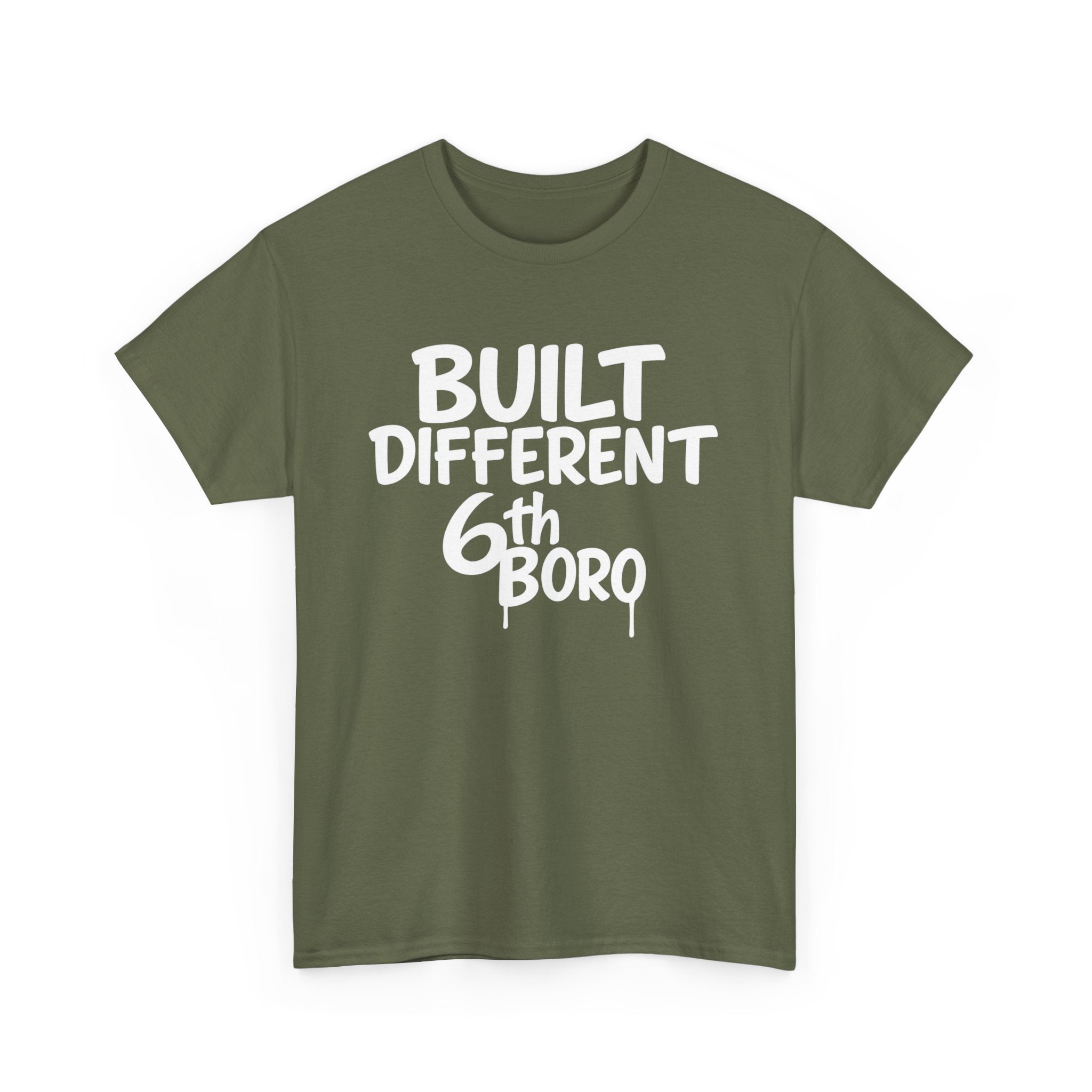 Built Different – 6th Boro | Bold Graffiti Hoodie or Tee | Jersey Streetwear | Urban NJ Clothing