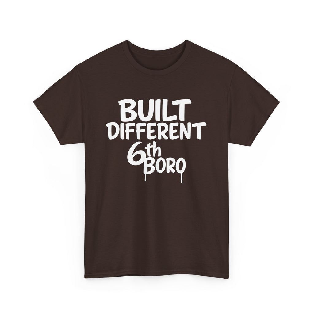 Built Different – 6th Boro | Bold Graffiti Hoodie or Tee | Jersey Streetwear | Urban NJ Clothing