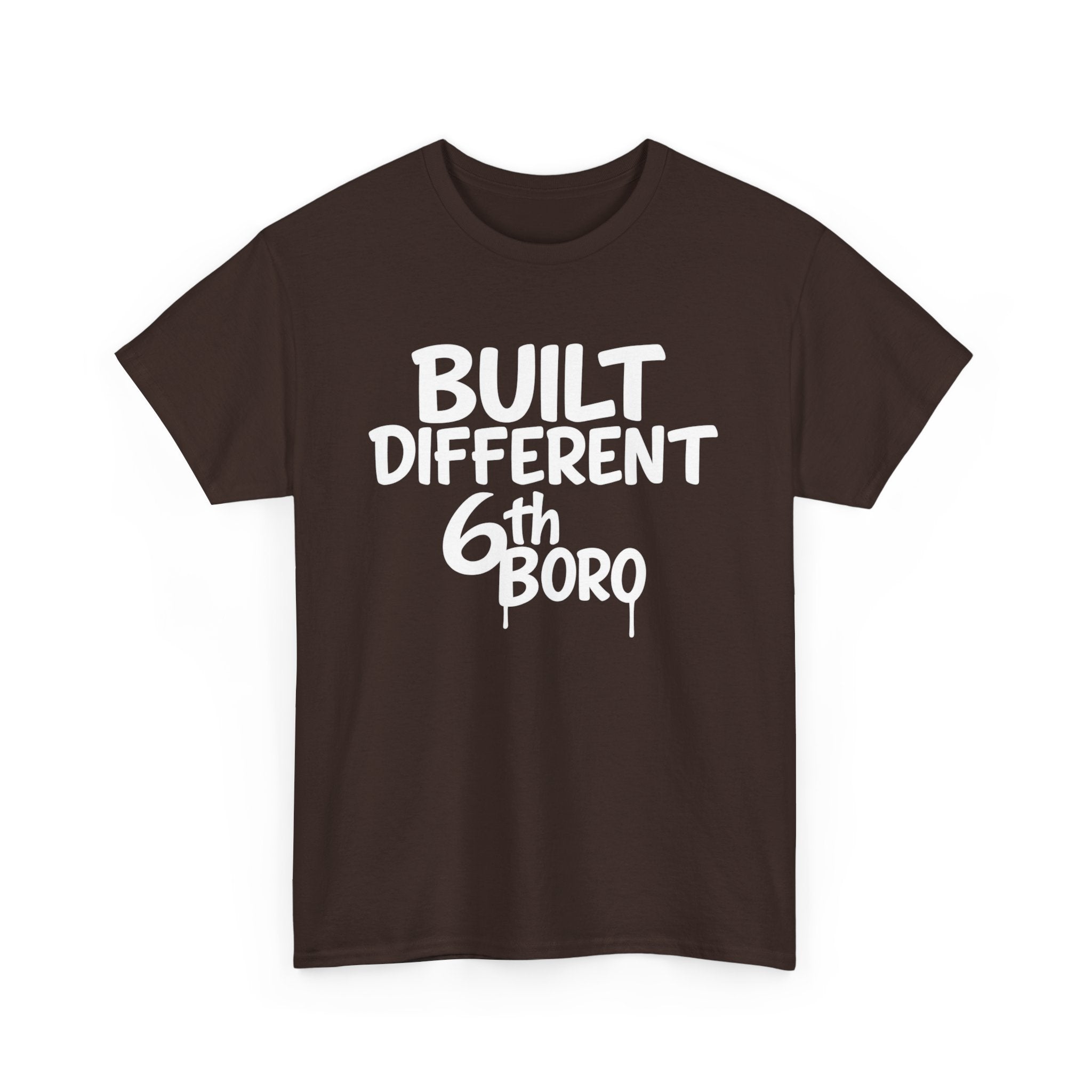 Built Different – 6th Boro | Bold Graffiti Hoodie or Tee | Jersey Streetwear | Urban NJ Clothing