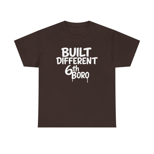 Built Different – 6th Boro | Bold Graffiti Hoodie or Tee | Jersey Streetwear | Urban NJ Clothing