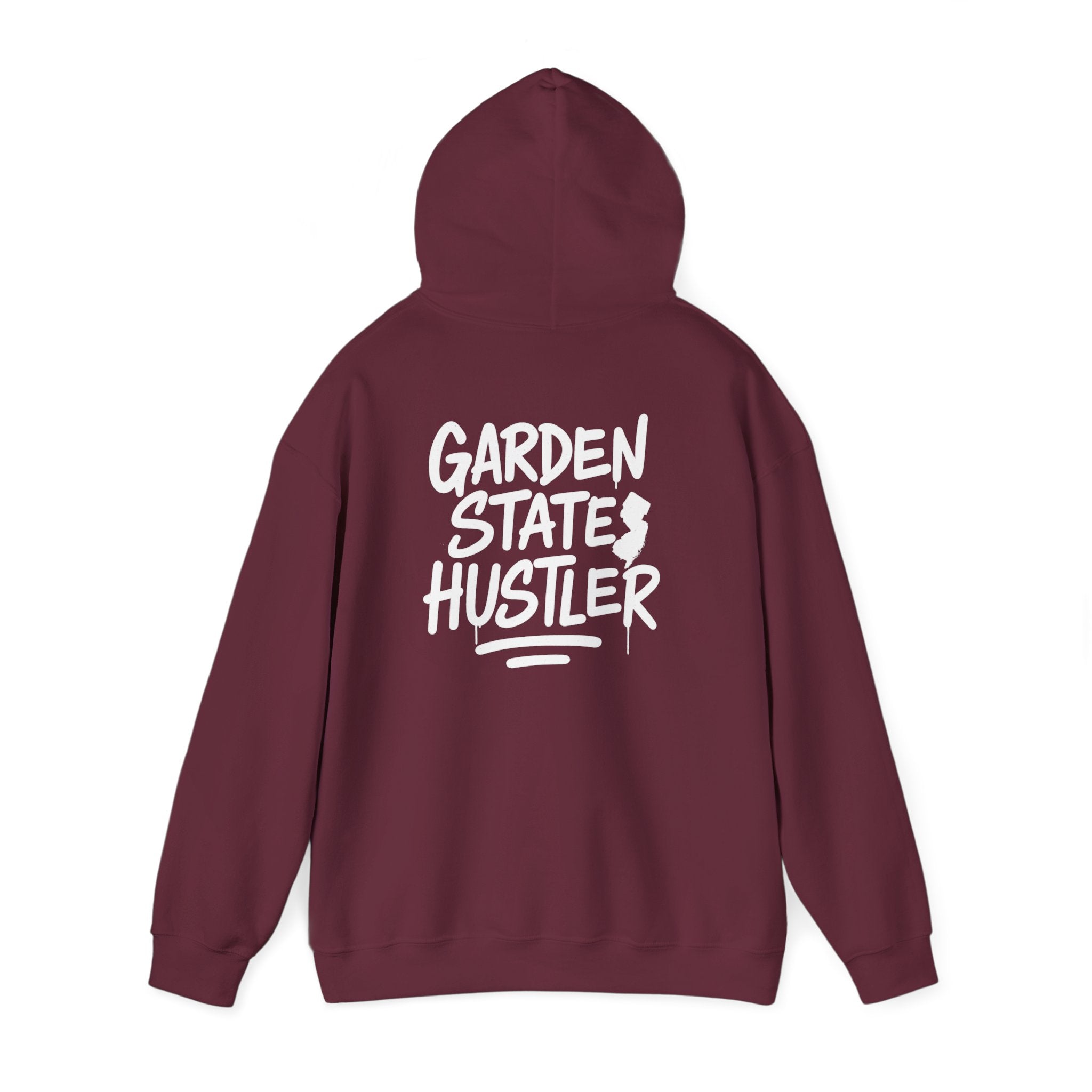 Garden State Hustler | Unisex Midweight Hoodie | NJ Streetwear | New Jersey Pride Clothing